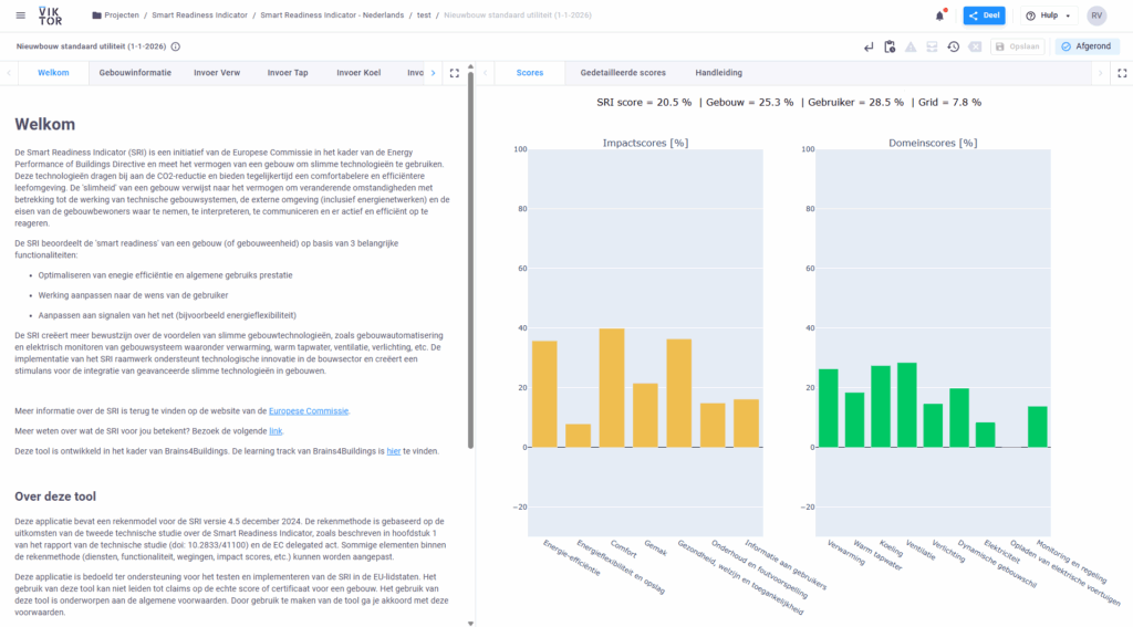 Brains4Buildings in de praktijk: SRI tool - DGBC