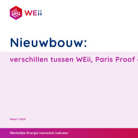 Nieuwbouw: verschillen tussen WEii, Paris Proof en BENG